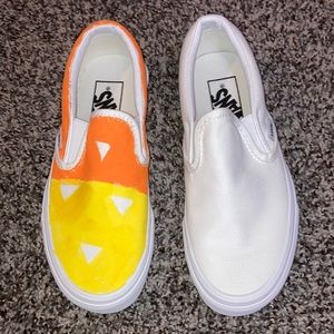 VANS Shoes Size: US Mens 3.5 US Women 5.0 white Slip On Sneakers New